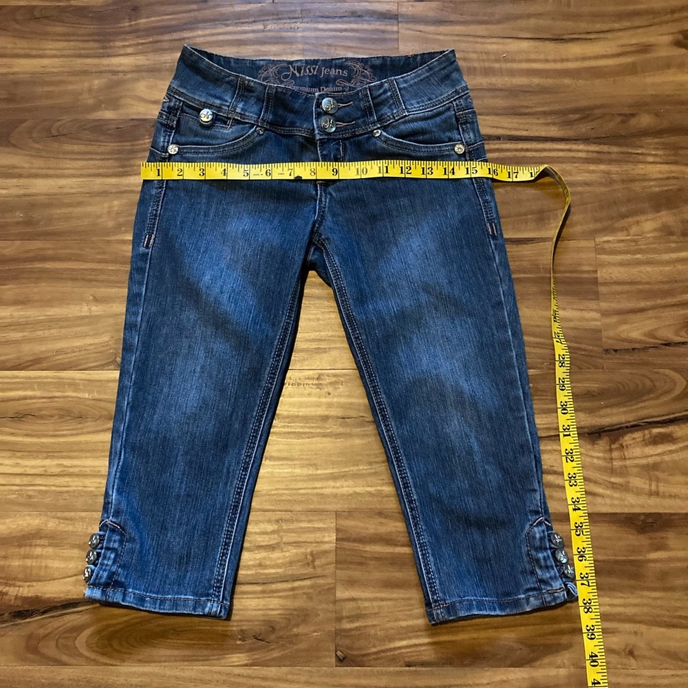 Woman’s cotton/polyester jeans, size 1.